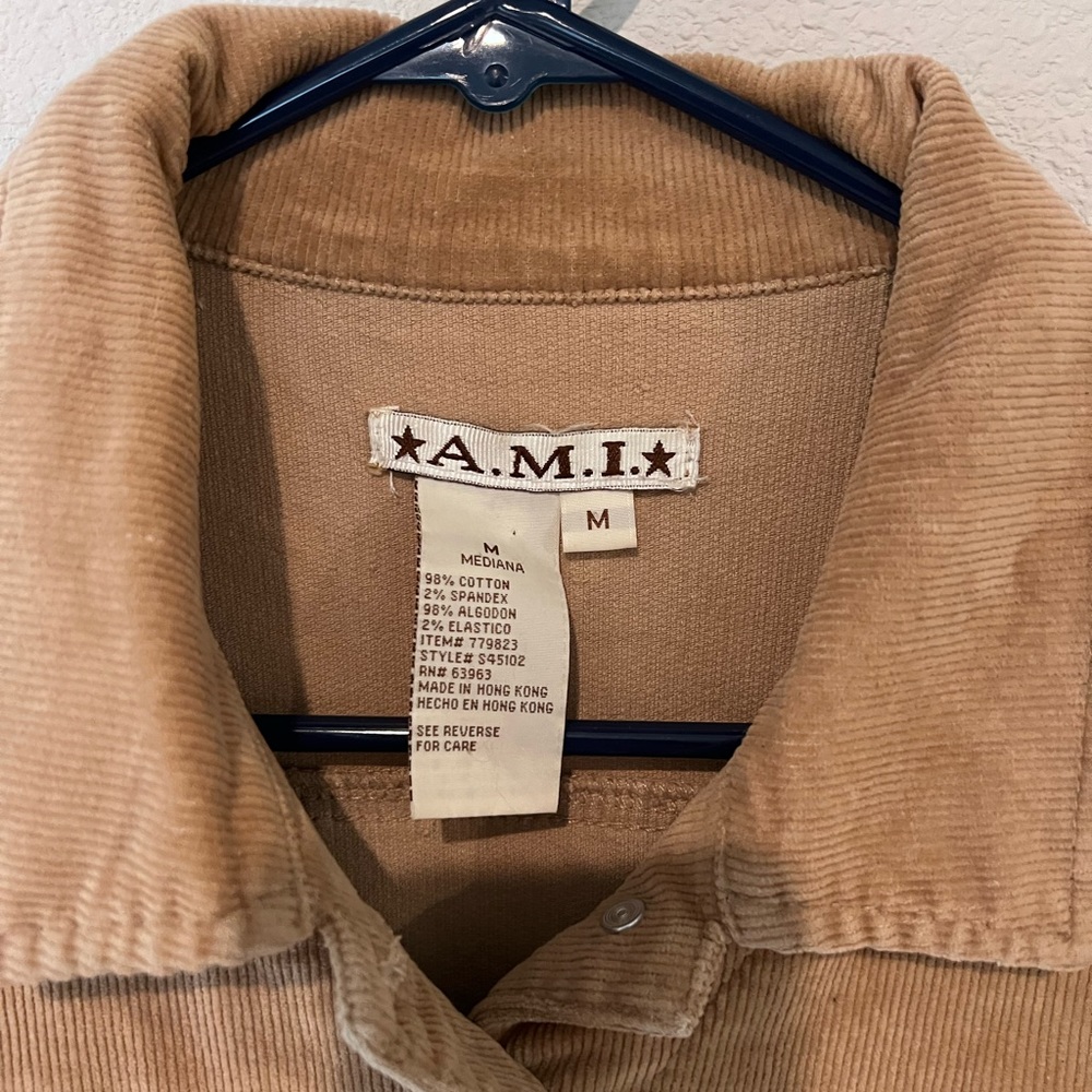 Brown Faux Suede Button Up Jacket - image 4